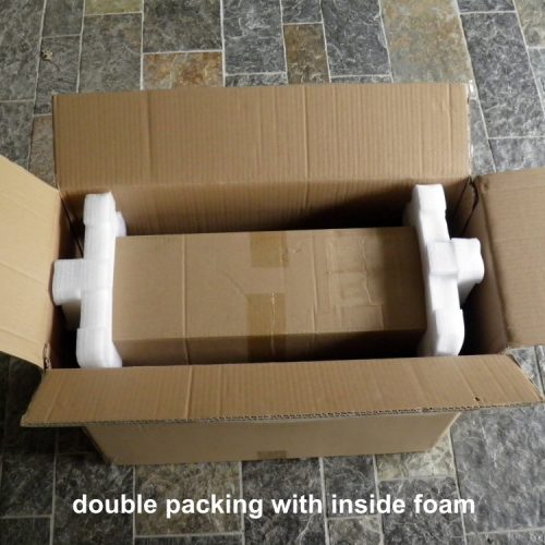 double packing with foam for neon signs