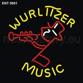 0001 Wurlitzer music neon