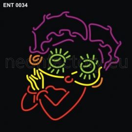 0034 Betty Boop neon