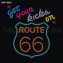 0041 Get your kicks on Route 66 neon