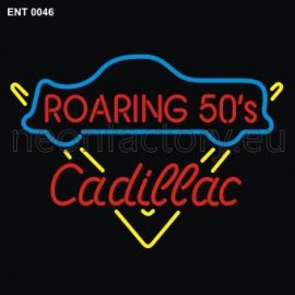 0046 Roaring 50s Cadillac neon