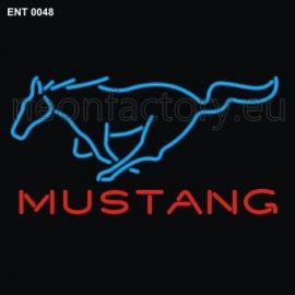 0048 ford Mustang neon