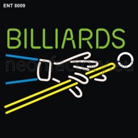 8009 Billiards neon
