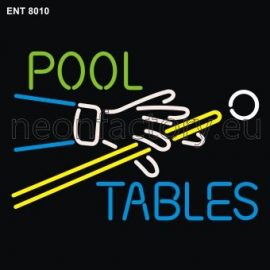 8010 Pool tables neon