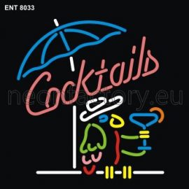 8033 Cocktails parrot neon