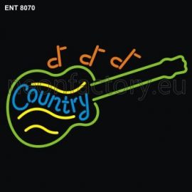 8070 country neon gitarre