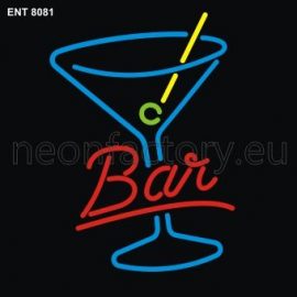 8081 bar cocktail glas neon