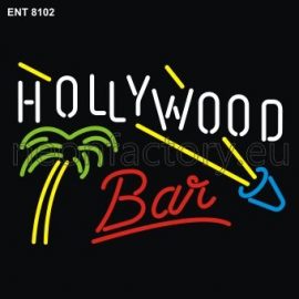 8102 Hollywood bar neon