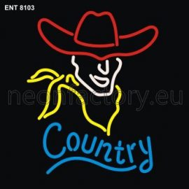 8103 Country cowboy neon