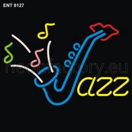 8127 Jazz & sax neon