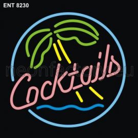 8230 cocktails palm neon