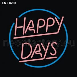 8268 Happy days neon