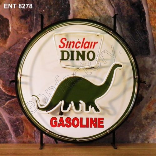 ENT 8278 Sinclair gasoline neon sign automotive neonfactory auto motor neon designs fifties benzine maatschappijen