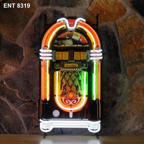 ENT 8319 Jukebox neon fabbrica al neon progetta anni Cinquanta Neonfactory fifties rock and roll