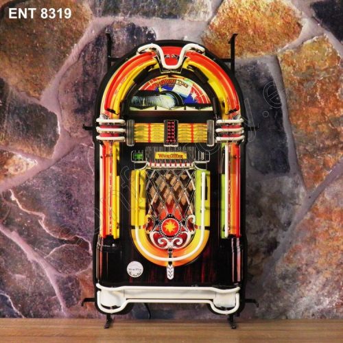ENT 8319 Jukebox neon sign neonfactory neon designs logo fifties Rock and roll