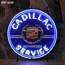 ENT 8339 Cadillac neon sign automotive auto car neonfactory neon designs logo fifties