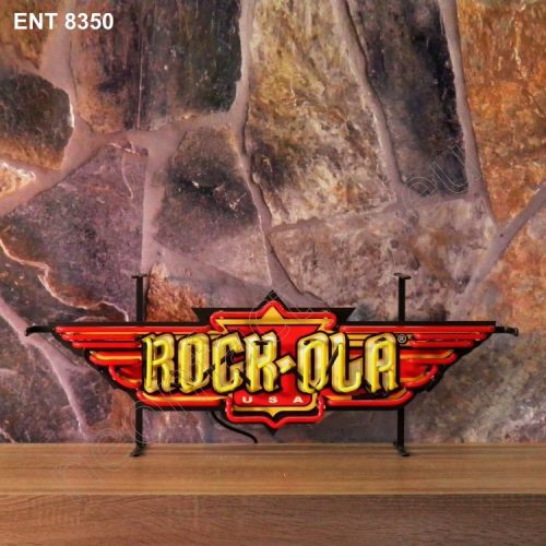 ENT 8350 Rock Ola neon sign neonfactory neon designs logo fifties Rock and roll jukebox
