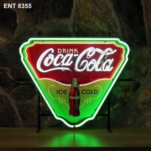 ENT 8355 Coca-Cola drink cold fifties neon sign neonfactory neon designs fifties rock and roll jukebox