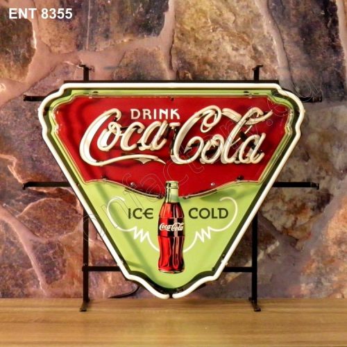 ENT 8355 Coca-Cola drink cold fifties néon sign neonfactory neon designs fifties L'enseigne rock n roll jukebox