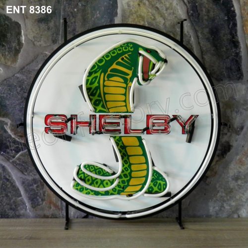 ENT 8386 Shelby neon sign automotive auto car neonfactory neon designs logo fifties