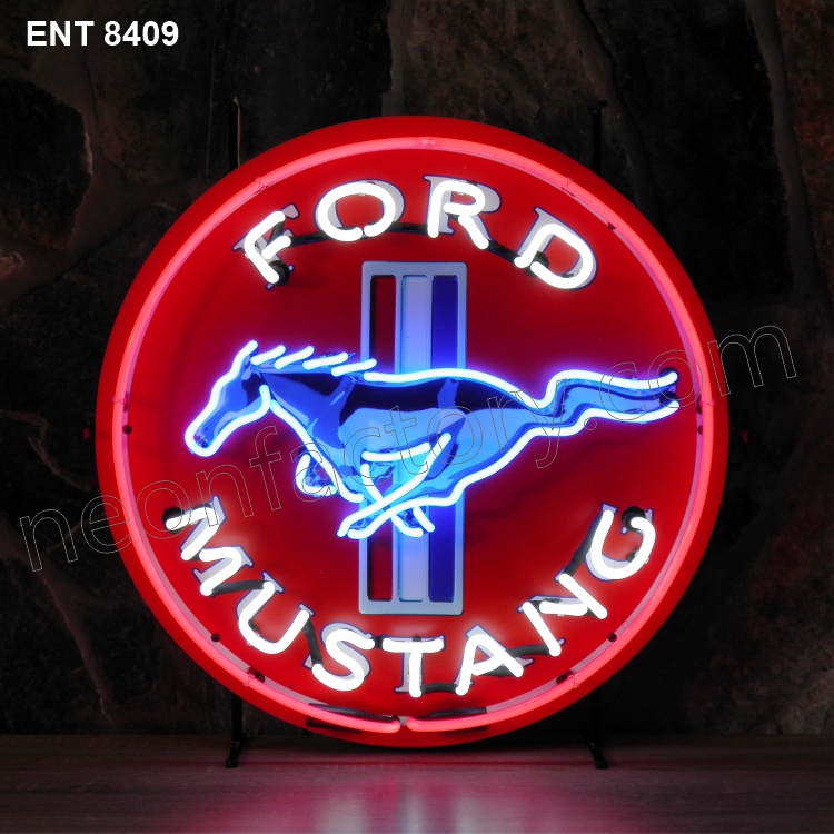ENT 8409 Ford mustang neon sign – High quality and very affordable