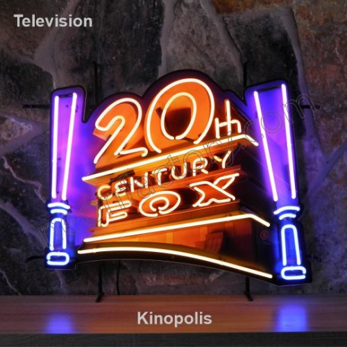 Television Neon Kinopolis 20th century fox Film Movies theater logo name text bar restaurant neonlight project neonfactory stage