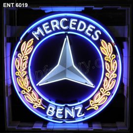 ENT 6019 Mercedes XL neon sign