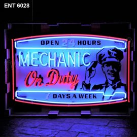 ENT 6028 Mechanic on duty neon XL