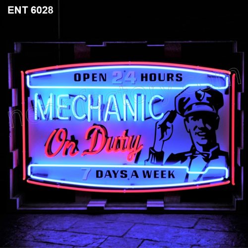 ENT 6028 Mechanic on duty neon XL