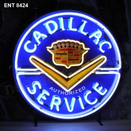 ENT 8424 Cadillac service fifties neon