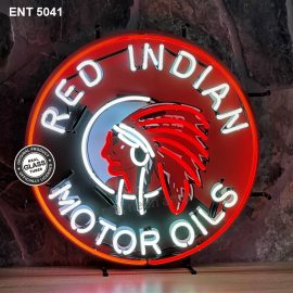 ENT 5041 Red Indian motor oils neon gasoline