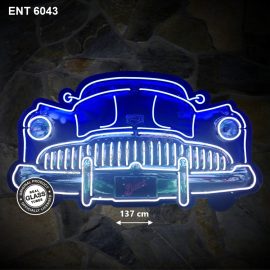 ENT 6043 Buick Grill neon XL fifties car