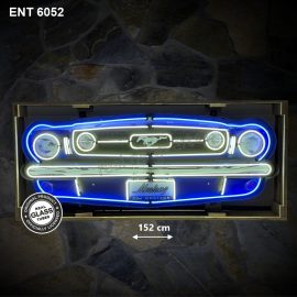 ENT 6052 Mustang grill neon XL Ford sixties car