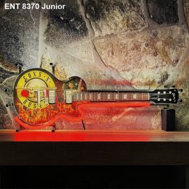 ENT 8370 guns n roses junior guitar neon sign vintage rock music neonfactory neon designs logo Signs USA