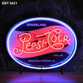 ENT 8431 Pepsi Cola neon sign vintage Coca-Cola drink soda American neonfactory neon designs logo Signs USA
