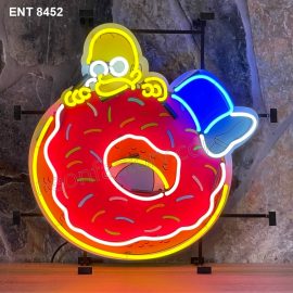 ENT 8452 Homer donut sign vintage Coca-Cola drink soda American neonfactory neon designs logo Signs USA