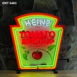 ENT 8463 Heinz tomato Ketchup neon sign vintage highway American music Rolling Stones neonfactory neon designs logo Signs USA