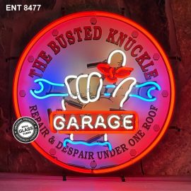 ENT 8477 busted knucle garage neon automotive