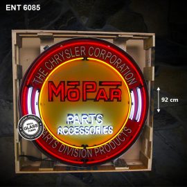 ENT 6085 Mopar parts XL neon sign vintage automobile car American tractor neonfactory neon designs logo Signs gasoline USA American sale shop