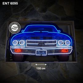 ENT 6095 Chevelle grill XL neon sign vintage automobile car fifties American tractor neonfactory neon designs logo Signs gasoline USA American sale shop