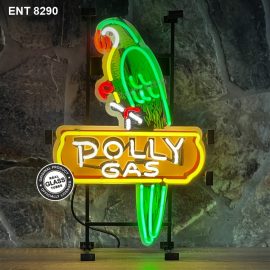 ENT 8290 Polly gas bird neon sign vintage automobile American shop neonfactory neon designs logo Signs USA gasoline fifties